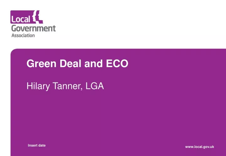 green deal and eco