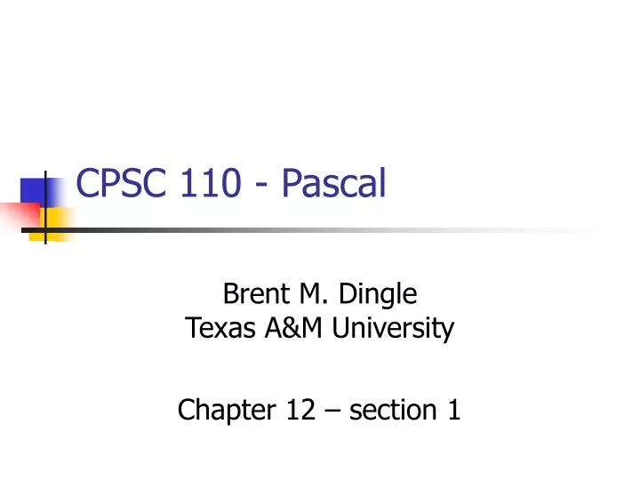 cpsc 110 pascal