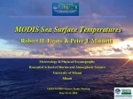 Enhanced MODIS Sea Surface Temp Correction - slide 1