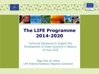 The LIFE Programme 2014-2020