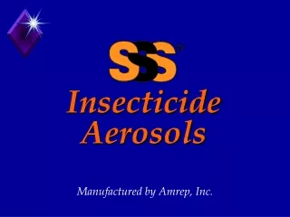 Insecticide Aerosols
