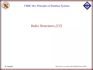 Index Structures [13]