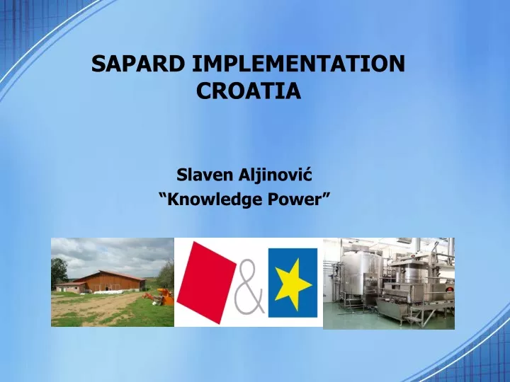 sapard implementation croatia