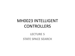 MH0023 INTELLIGENT CONTROLLERS