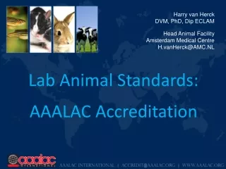 Lab Animal Standards: AAALAC Accreditation