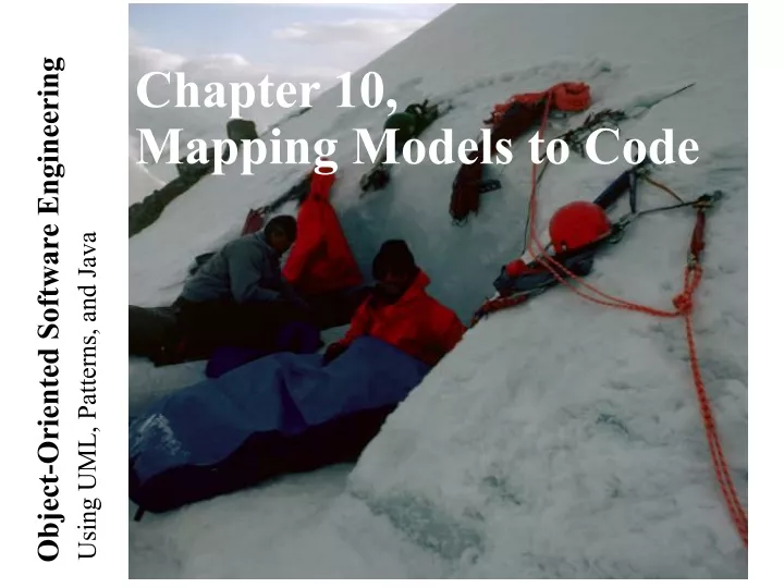 chapter 10 mapping models to code