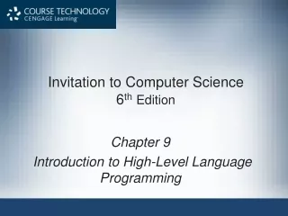 Invitation to Computer Science   6 th Edition