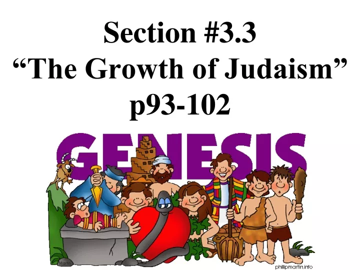 section 3 3 the growth of judaism p93 102