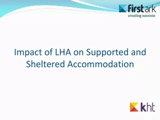 Impact of LHA on Supported and Sheltered Accommodation
