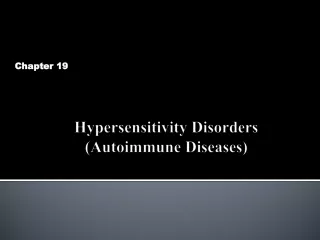 Hypersensitivity Disorders (Autoimmune Diseases)