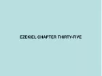 EZEKIEL CHAPTER THIRTY-FIVE - slide 1