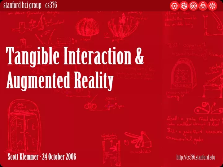 tangible interaction augmented reality