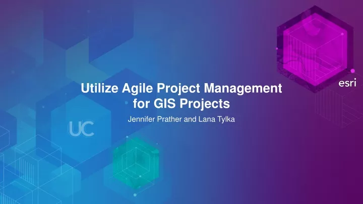 utilize agile project management for gis projects