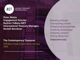 GTR Mena Trade Finance Week February 2016