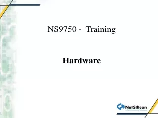 NS9750 -  Training Hardware