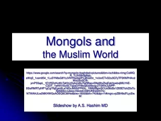 Mongols and the Muslim World