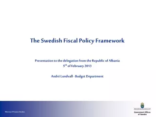 The budgetary targets in overview