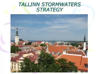 TALLINN STORMWATERS  STRATEGY