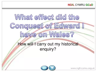 How will I carry out my historical enquiry?