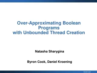 Over-Approximating Boolean Programs with Unbounded Thread Creation