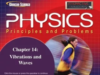 Chapter 14: Vibrations and Waves