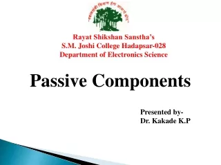 Passive Components