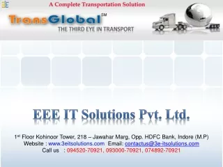 EEE IT Solutions Pvt .  Ltd.