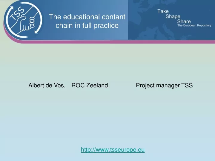 the educational contant chain in full practice