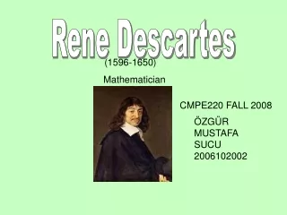 Rene Descartes