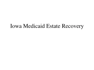 Iowa Medicaid Estate Recovery