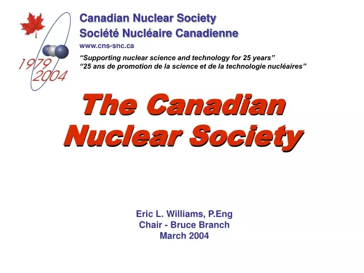 canadian nuclear society