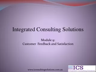 Integrated Consulting Solutions
