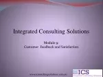 Integrated Consulting Solutions - slide 1