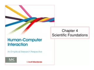 Chapter 4 Scientific Foundations