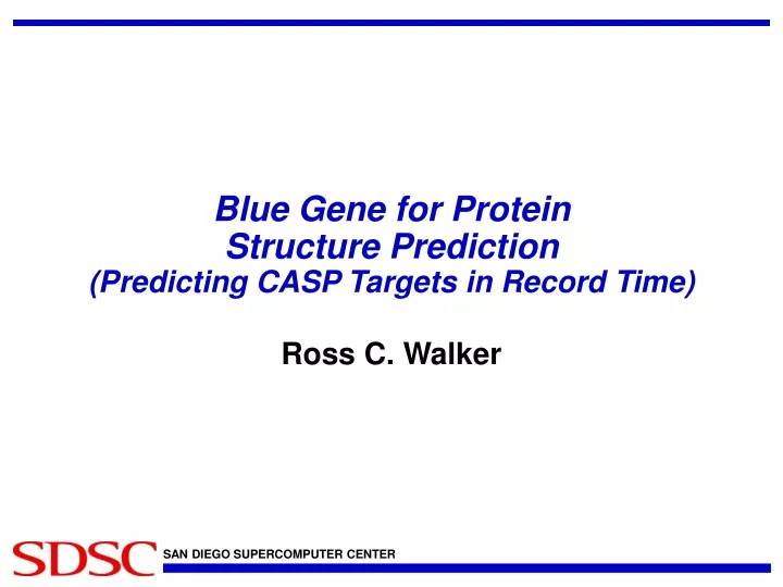 blue gene for protein structure prediction predicting casp targets in record time