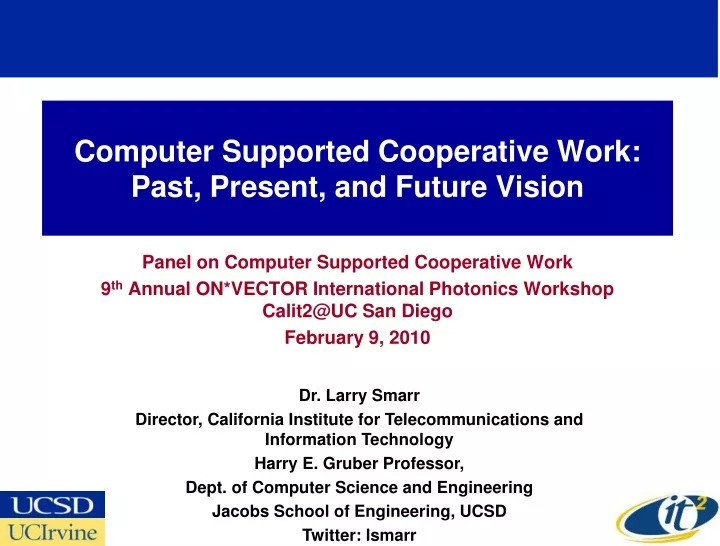 computer supported cooperative work past present and future vision