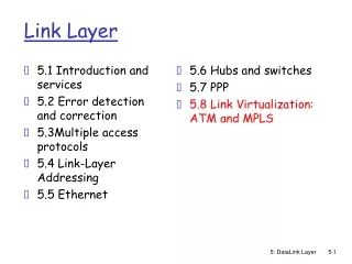 Link Layer