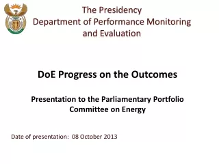 Date of presentation:  08 October 2013