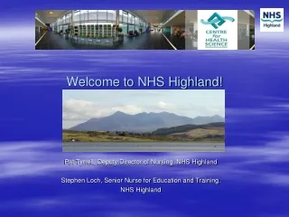 Welcome to NHS Highland!