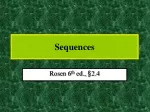 Understanding Sequences and Summations in Mathematics - slide 1