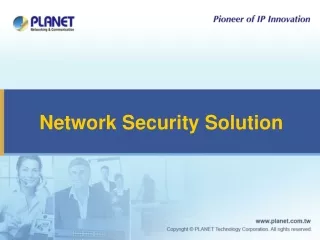 Network Security Solution