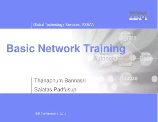 Basic Network Training