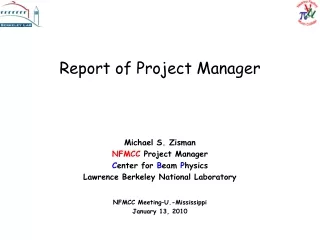 Report of Project Manager