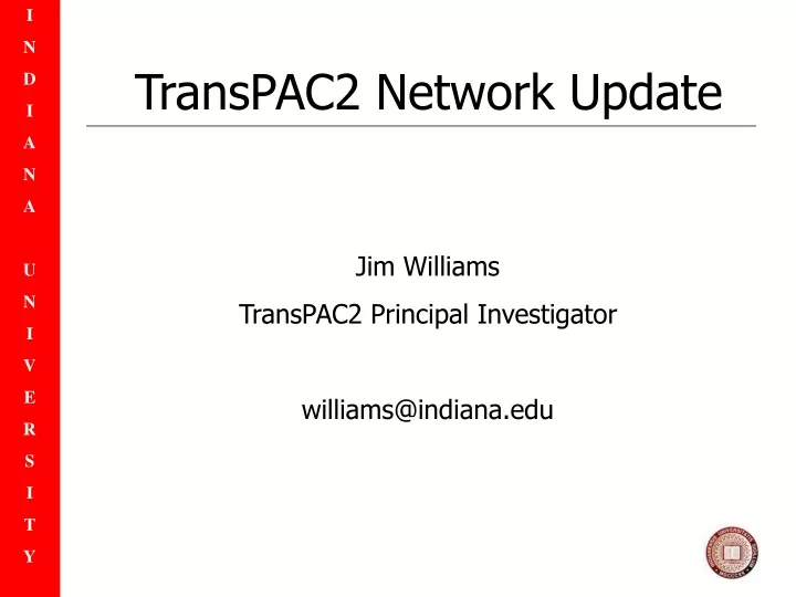 transpac2 network update
