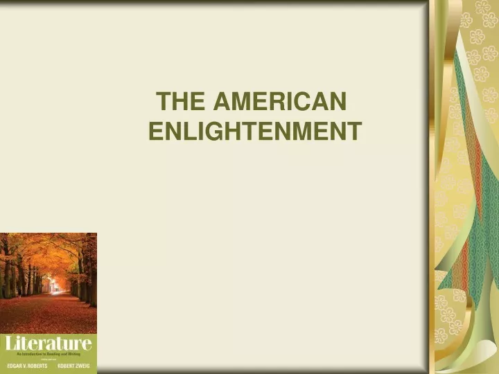 the american enlightenment