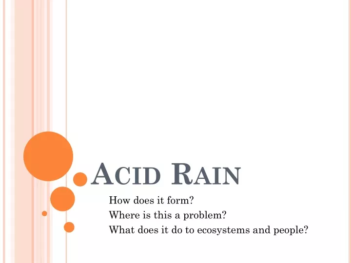 acid rain