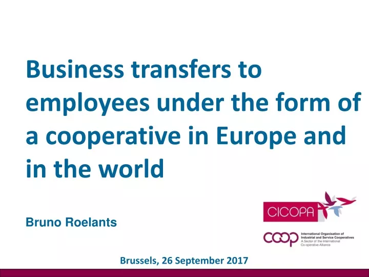 business transfers to employees under the form