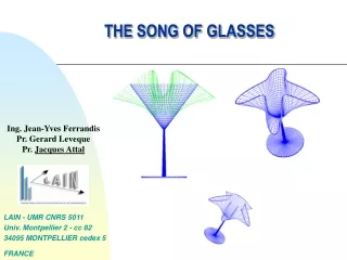 THE SONG OF GLASSES