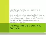 Mastering Writing: The Art of Effective Introductions and Conclusions - slide 1