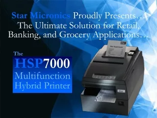 The Ultimate Solution for Retail, Banking, and Grocery Applications…